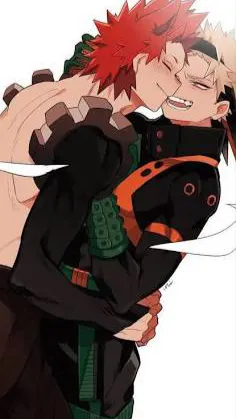 ai character: BakugoxKirishima  background