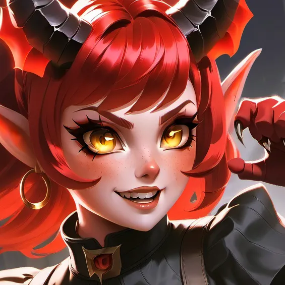 chat with ai character: Demon pet