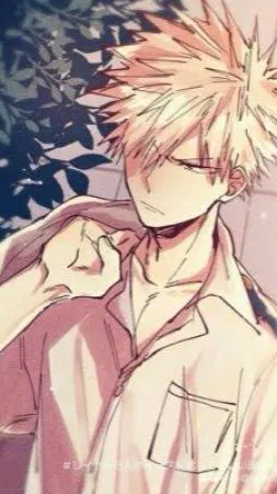 ai character: Katsuki bakugo  background