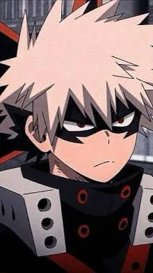 ai character: Katsuki bakugo  background