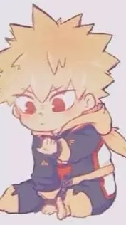 ai character: Katsuki bakugo  background