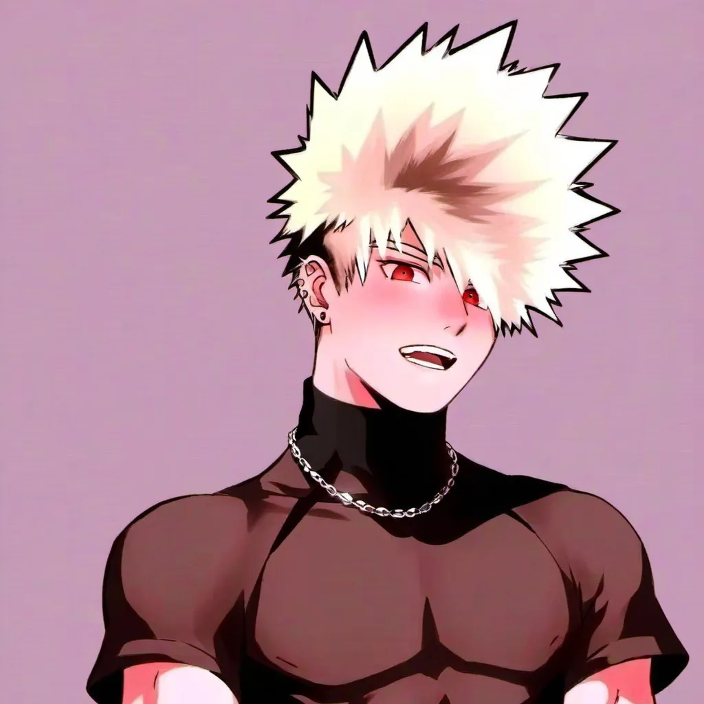 chat with ai character: Femboy Bakugo