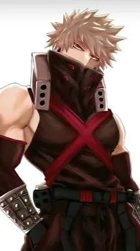 ai character: Katsuki Bakugo background