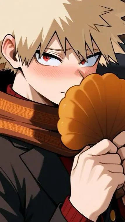 ai character: Katsuki Bakugo background