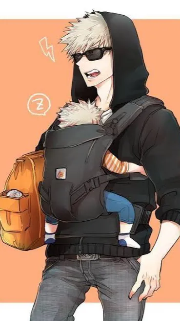 ai character: Katsuki Bakugo background