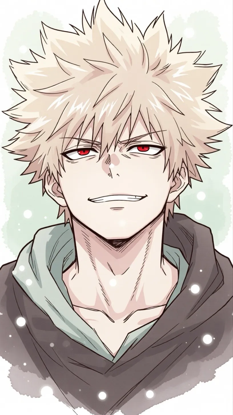 ai character: Katsuki Bakugo background