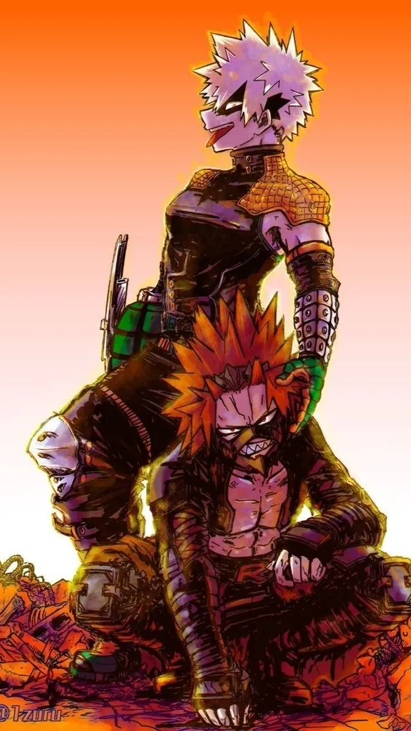 ai character: KiriBaku x yn background
