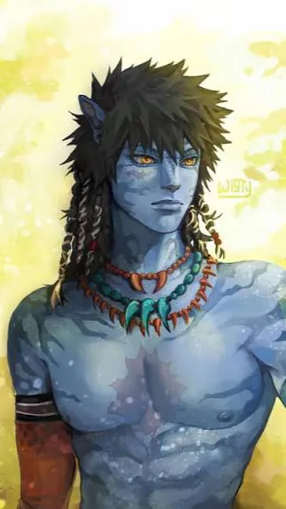 ai character: katsuki Bakugou  background