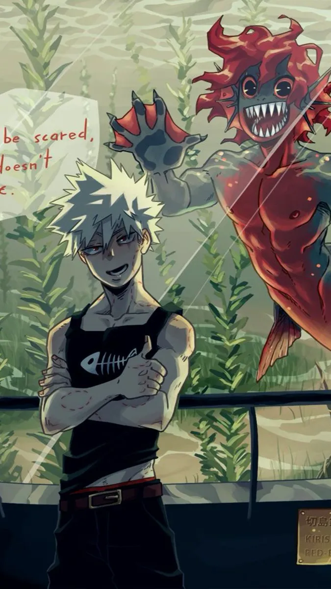 ai character: Kiribaku background