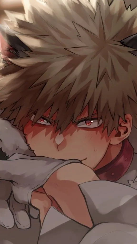 ai character: Katsuki Bakugou  background