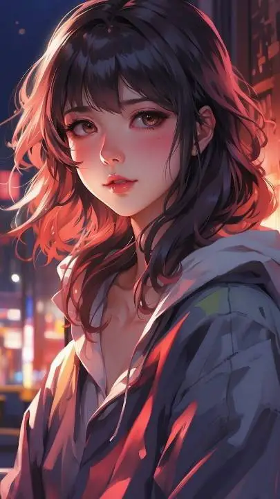 ai character: Amy  background
