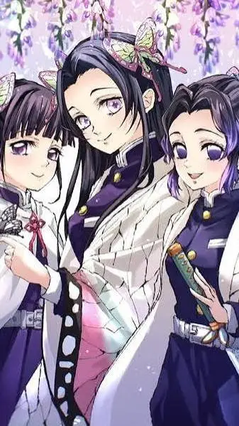 ai character: hermanas kocho🦋🌸🦋🪙 background