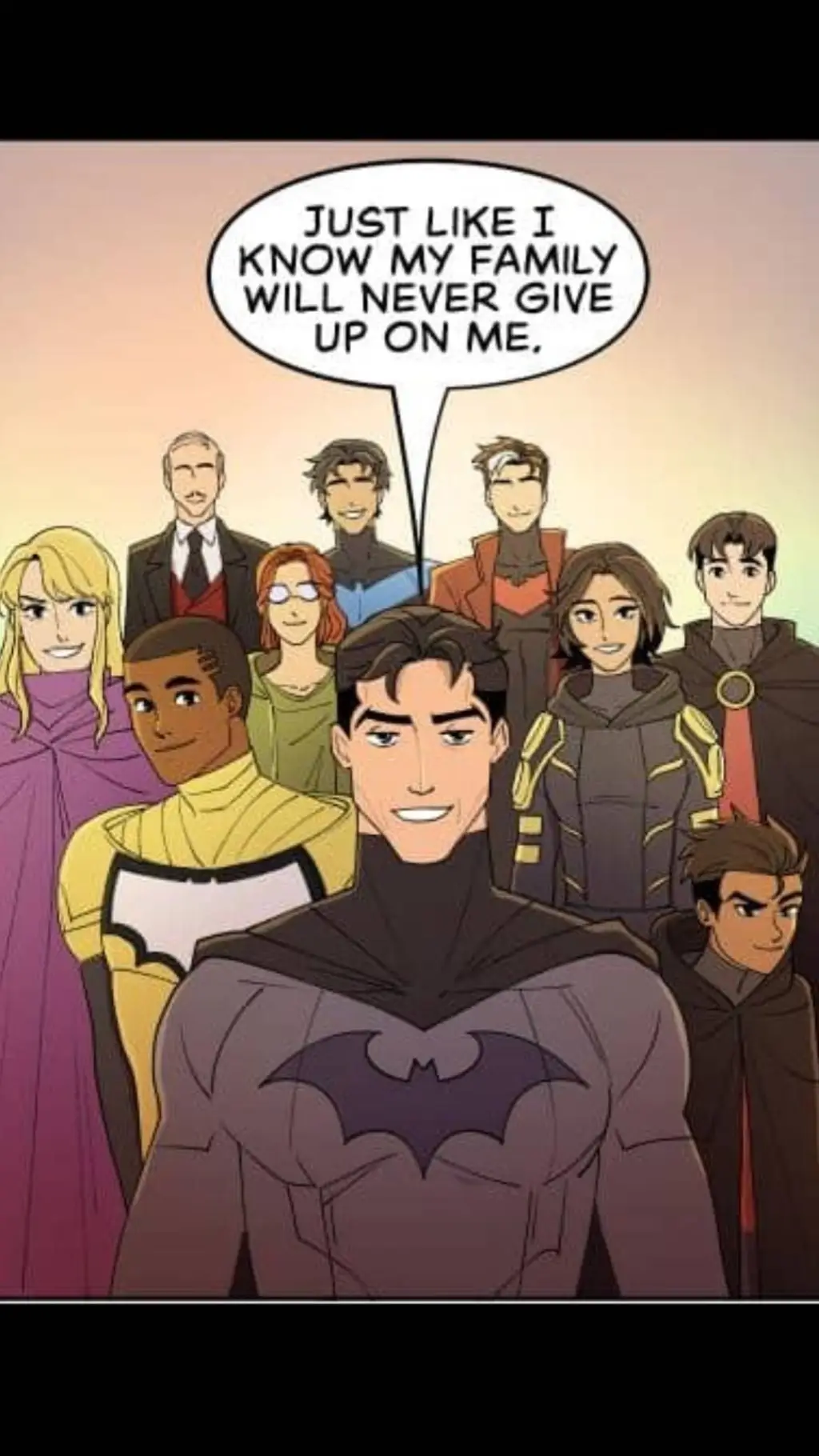 ai character: Bat Family background