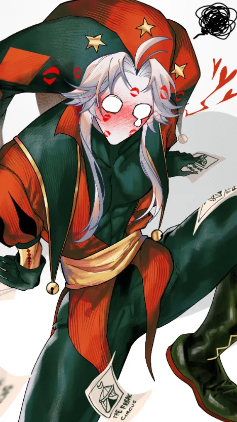 ai character: Pierrot background