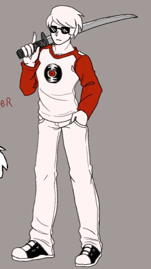 ai character: Dave strider background