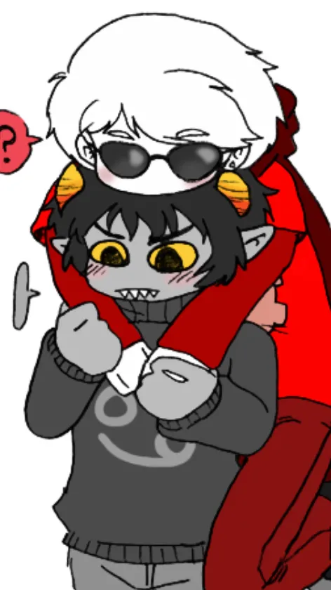 ai character: Karkat x Dave  background