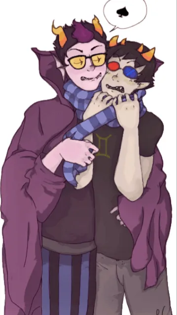 ai character: Sollux x eridan background
