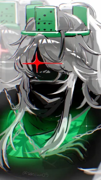 ai character: Freaky 1x1 background