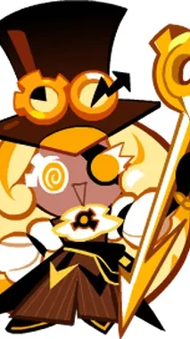 ai character: TimeKeeper Cookie background