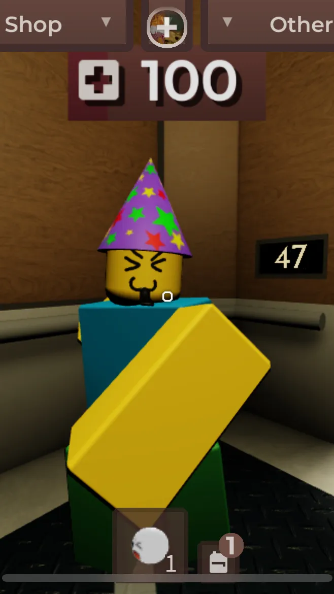 ai character: POOB/PARTY NOOB background