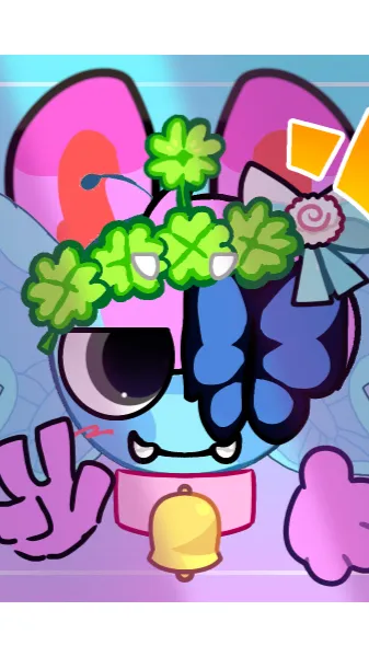 ai character: Flyte half bunny background