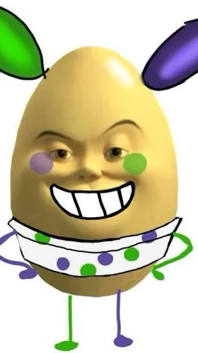 ai character: Egg Looey background