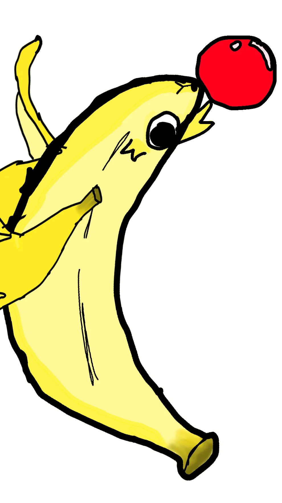 ai character: Bananers(my dw oc) background