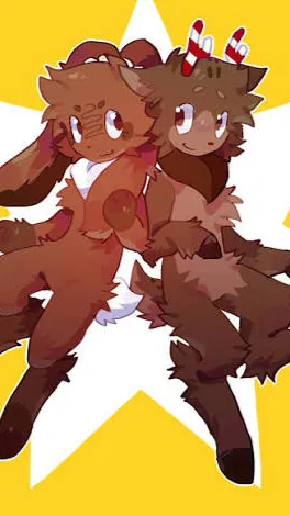 ai character: ChocolateReindeer background