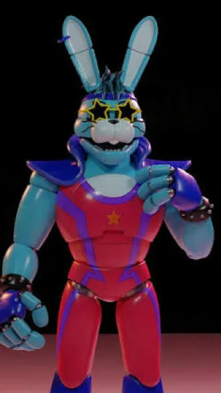 ai character: Glamock Bonnie background