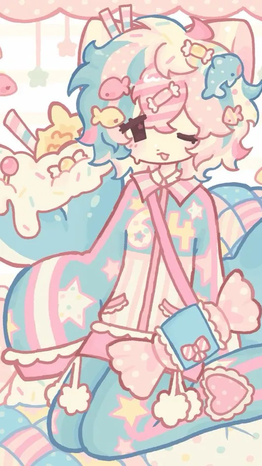 ai character: ┆🐾Meo-candy★┆ background