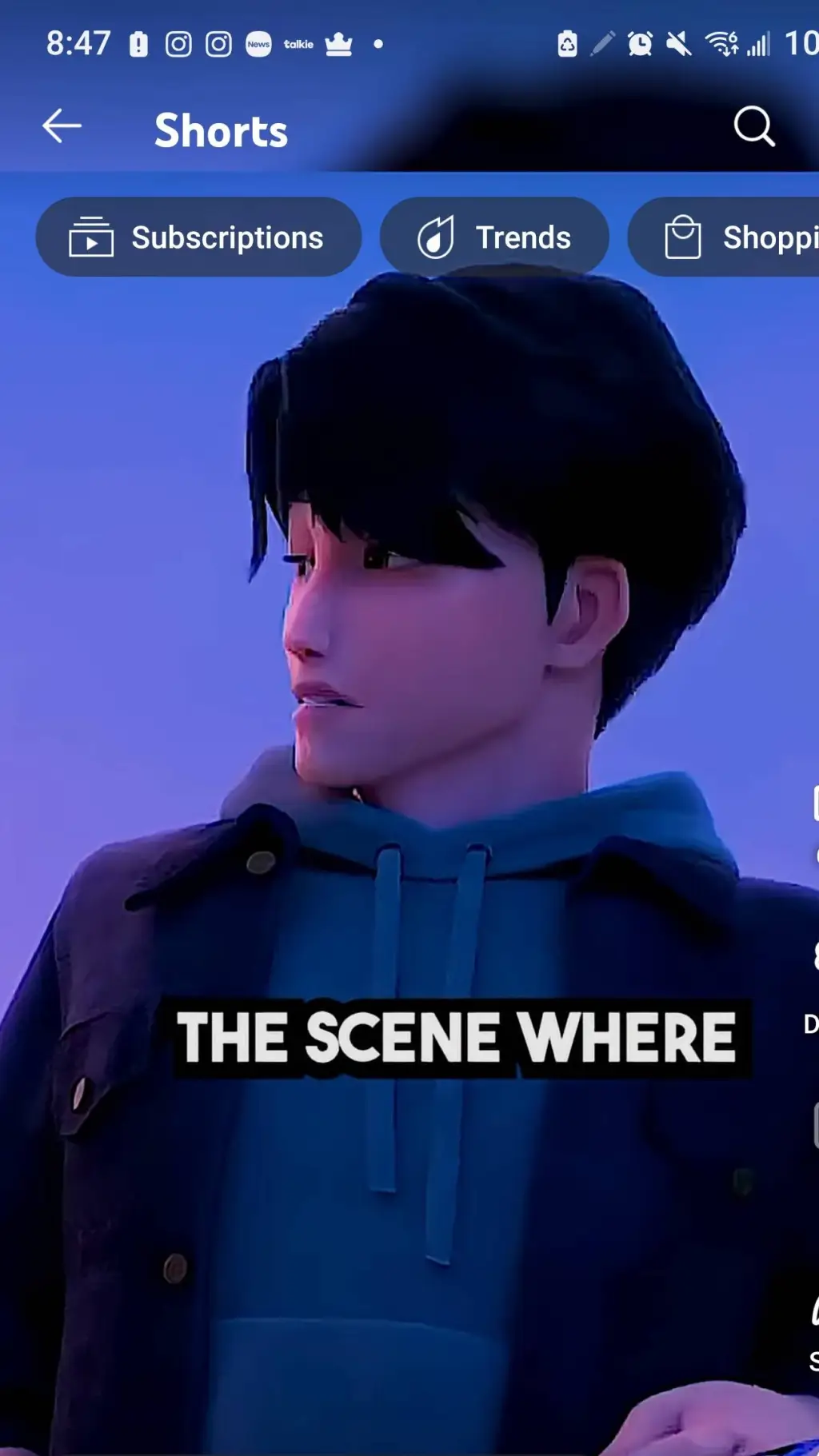 ai character: Jinu background