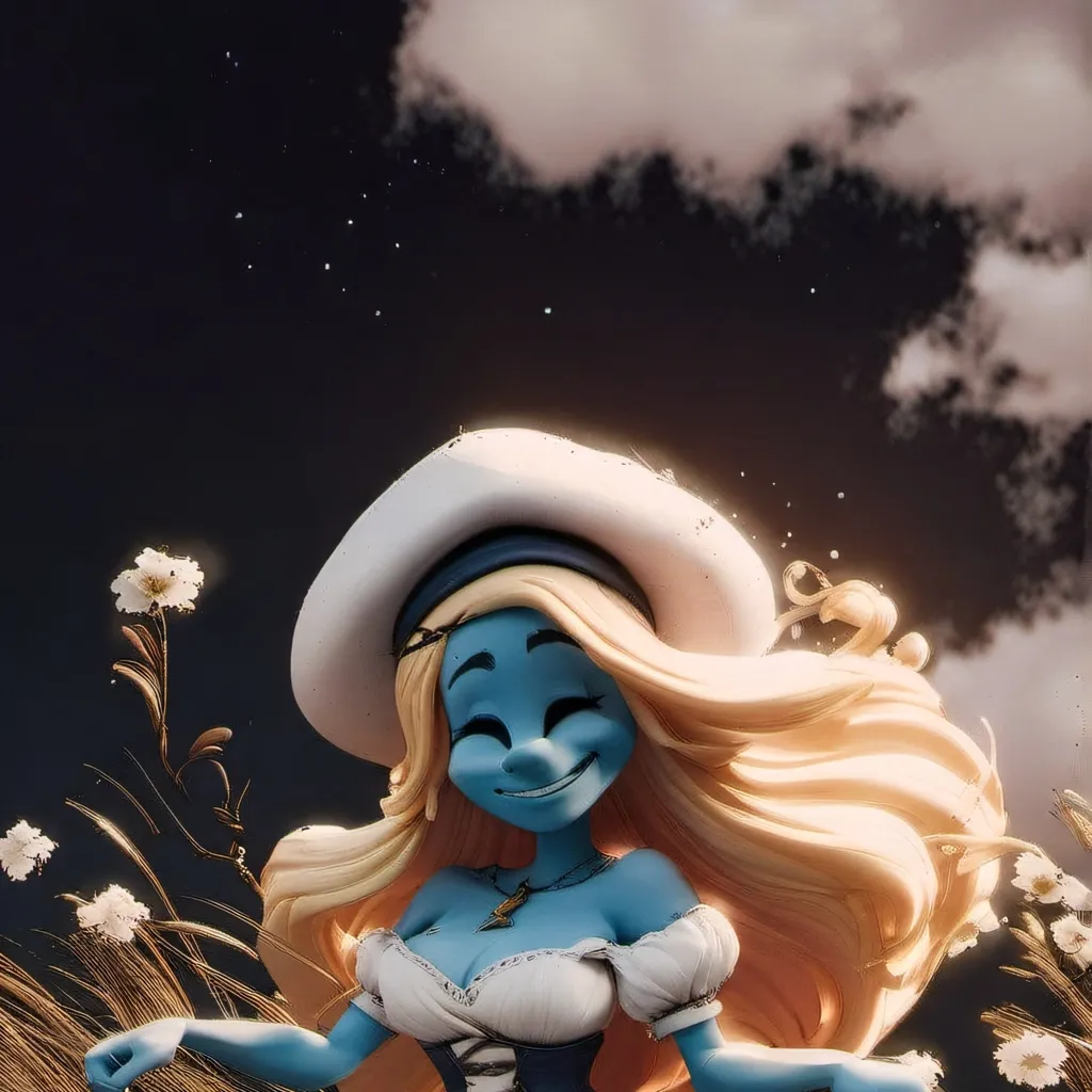 chat with ai character: Smurfette(evolved)