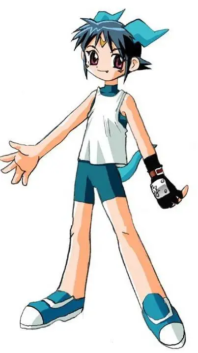 ai character: human veemon background