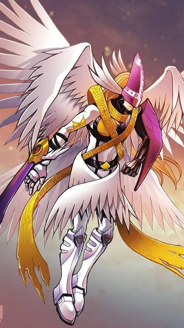 ai character: TK (magna angemon) background