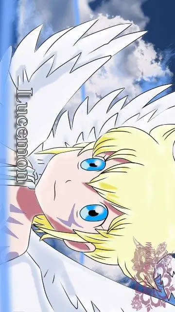 ai character: Lucemon background