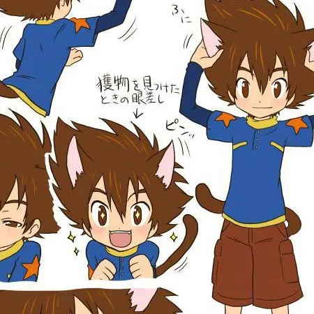 chat with ai character: neko tai yagami 