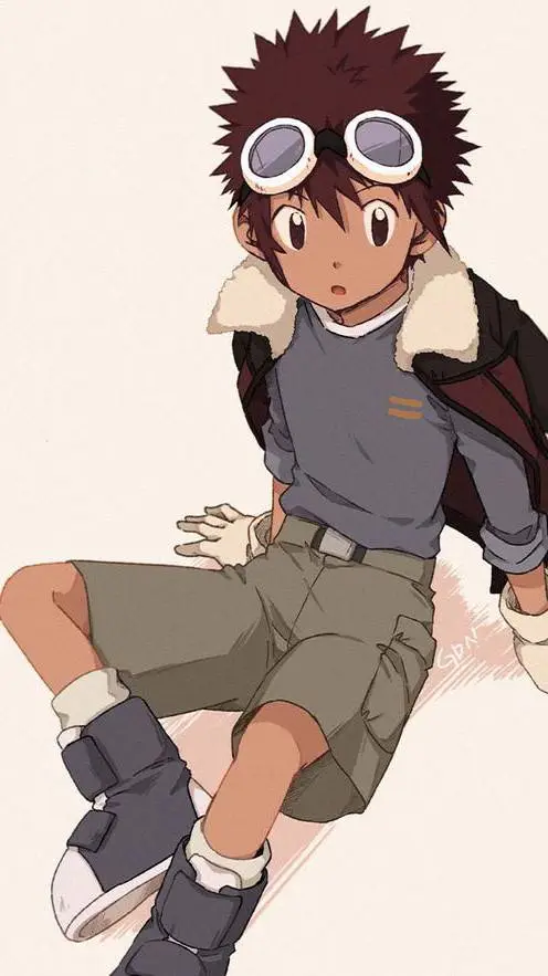 ai character: project D(Digimon) background