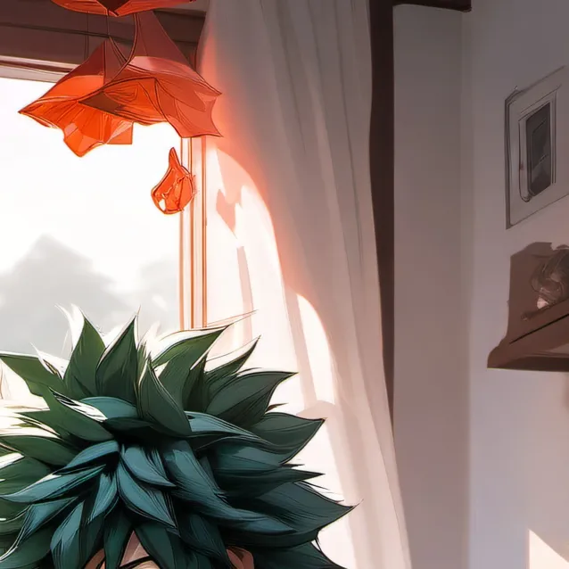 chat with ai character: to much love deku