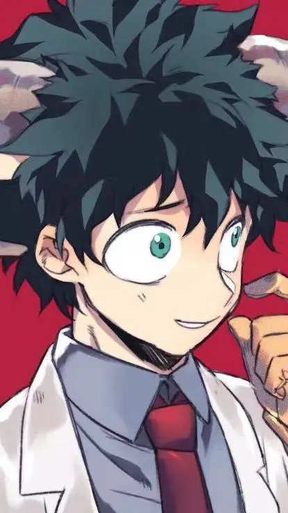 ai character: deku  background