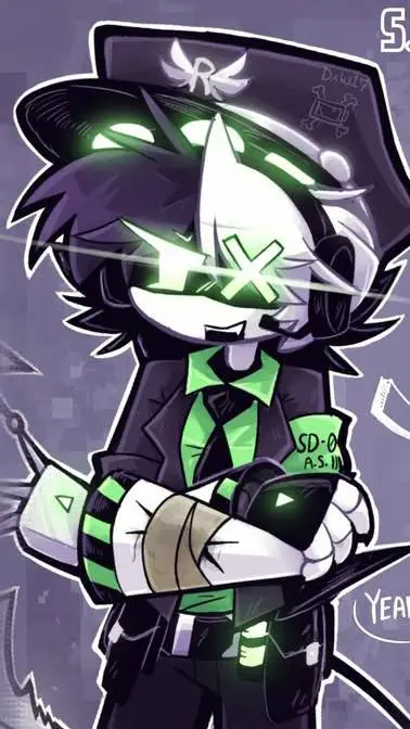 ai character: Zero(not my Oc)  background
