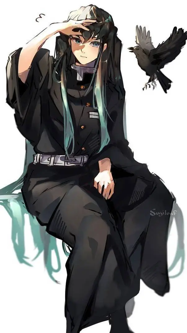 ai character: Muichiro Tokito background
