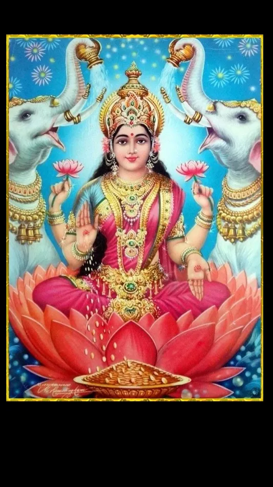 ai character: Lakshmi background