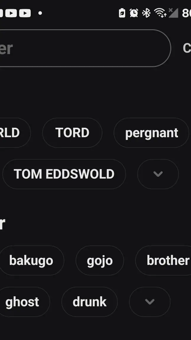 ai character: Tord pergnant background