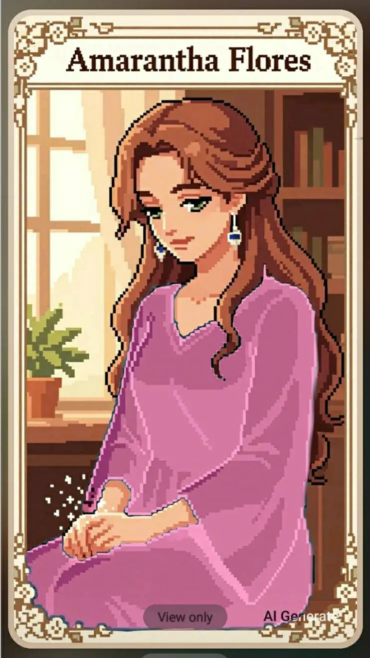 ai character: Amara background