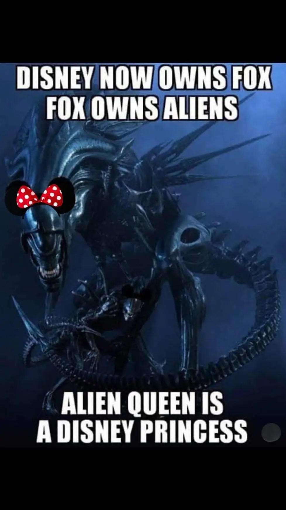 ai character: xenomorph queen background