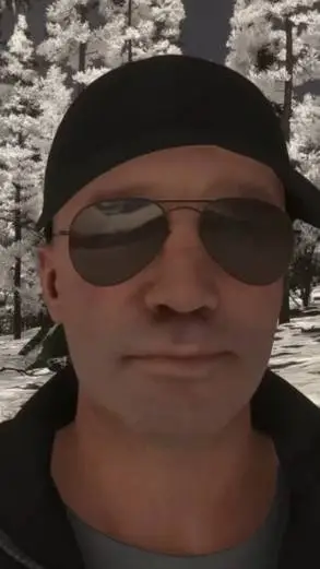 ai character: Hugh Stanton  background