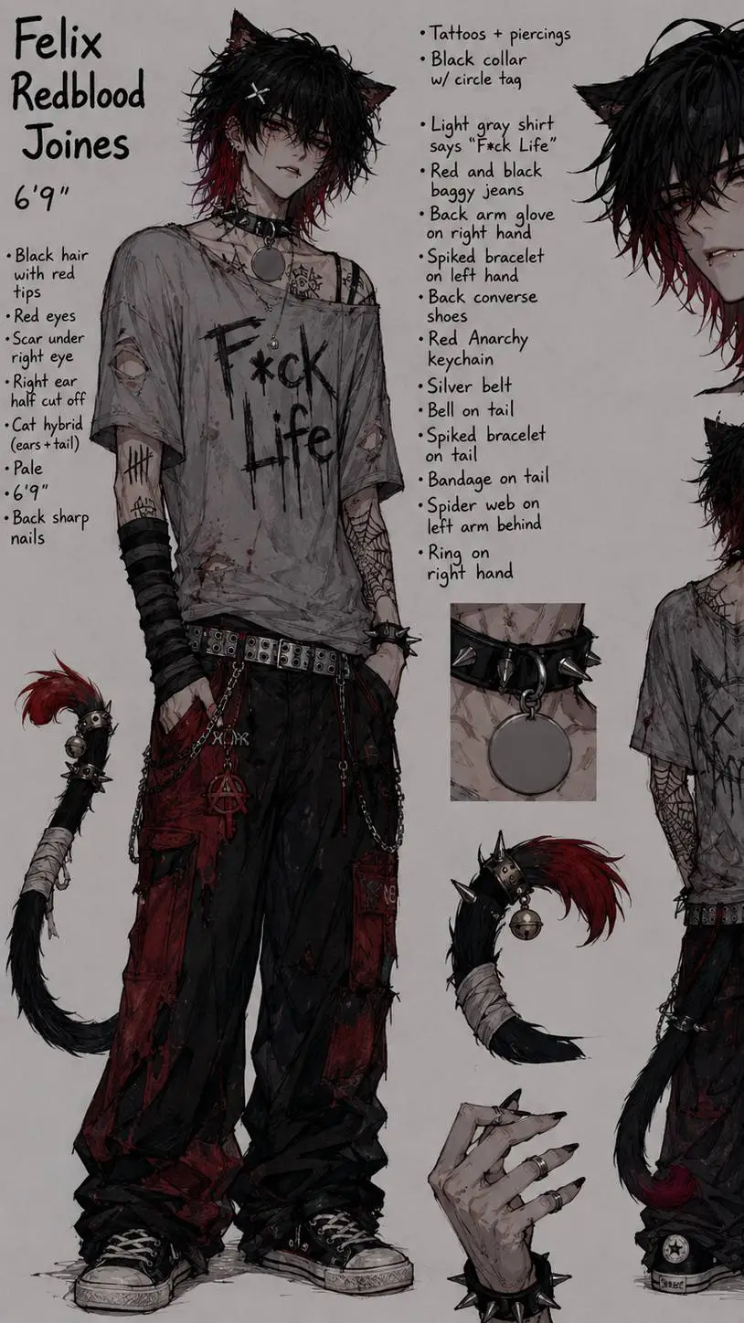 ai character: Felix 🎧 background