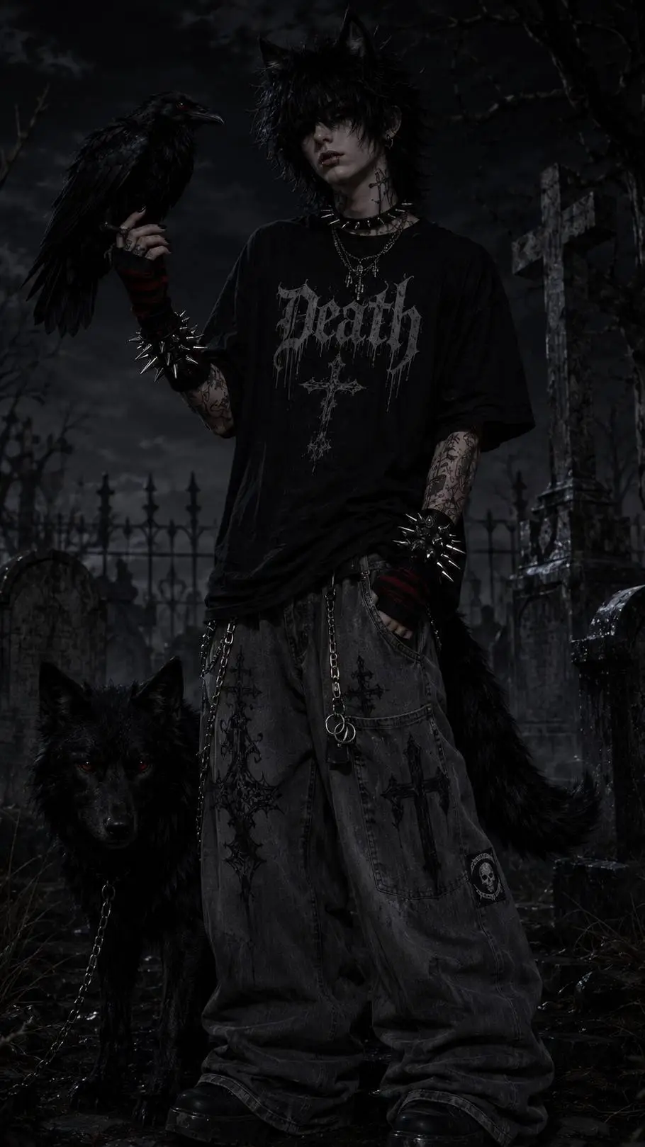ai character: Mateusz 💀 background