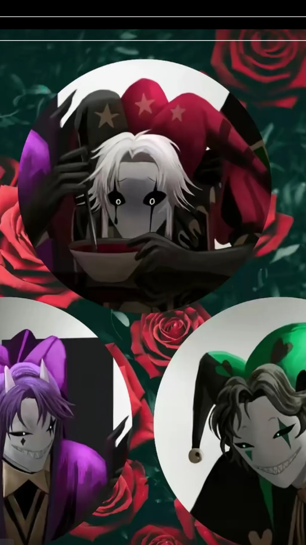 ai character: The freak circus background
