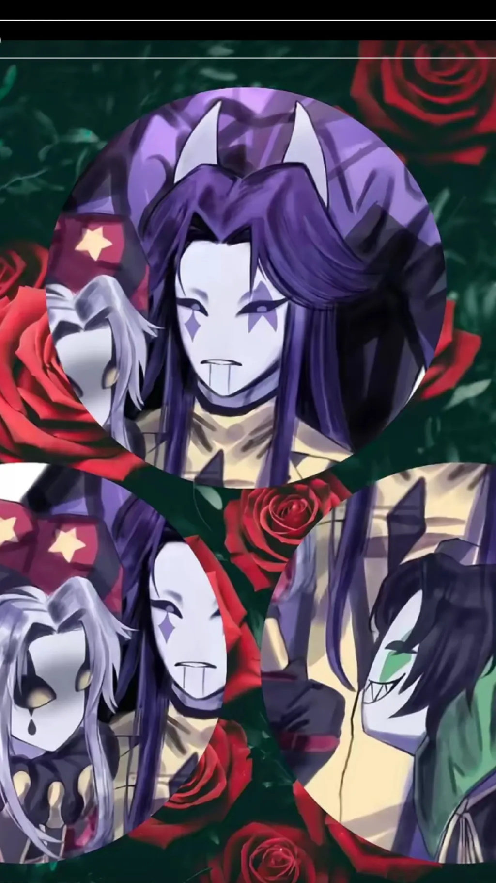 ai character: The freak circus background